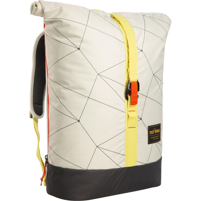 Современный городской рюкзак TATONKA CITY ROLLTOP PACK 27 grey lazor 1661.089 - grey lazor